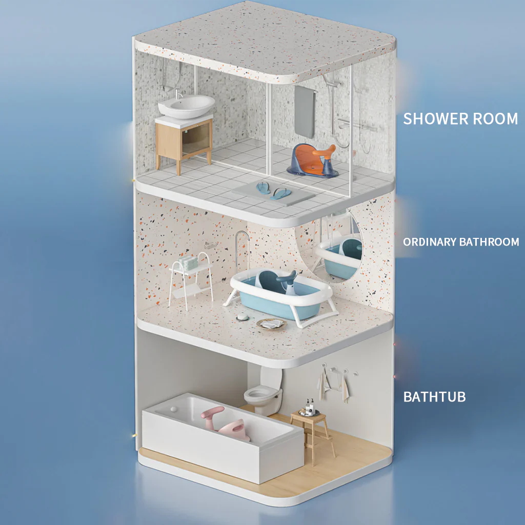 Baby Shower Seat كرسى لاستحمام الاطفال بسهوله